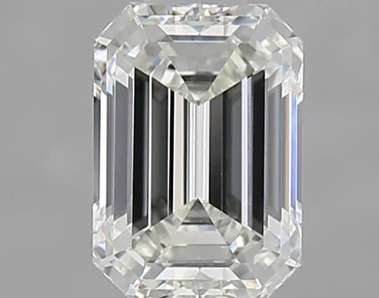 0.70ct Emerald Natural Diamond (Colour G, Clarity VVS1, GIA Certified)